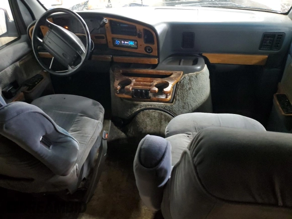 1994 Ford Econoline Cargo with VIN 1FDEE14NXRHA01931, listed as a Copart auction lot 52773195 with 274,770 mi miles and Salvage Title. Bid and sale history available at carsss.com. Image 8.