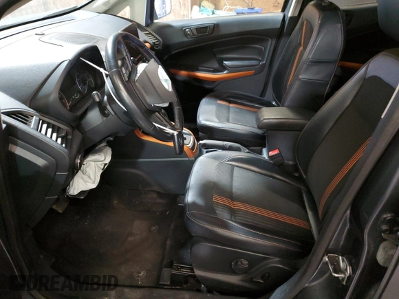 2018 Ford EcoSport SES with VIN MAJ6P1CL7JC182660, listed as a Copart auction lot 49881705 with 83,176 mi miles and Salvage Title. Bid and sale history available at DreamBid. Image 7.