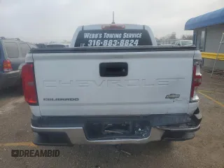 2021 Chevrolet Colorado 2WD Work Truck z VIN 1GCGSBEA4M1191184, wystawiony jako Copart lot #83602904 z przebiegiem 39 618 mil mil oraz Szkoda całkowita • Salvage title. Historia ofert i sprzedaży dostępna na DreamBid. Obrazek 6.