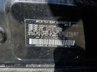 2017 Subaru WRX Premium с VIN JF1VA1E62H9809194, выставлен на аукционе Copart как лот 48784795 с пробегом 134 873 миль миль и Чистый • Clean title. История ставок и продаж доступна на DreamBid. Изображение 13.