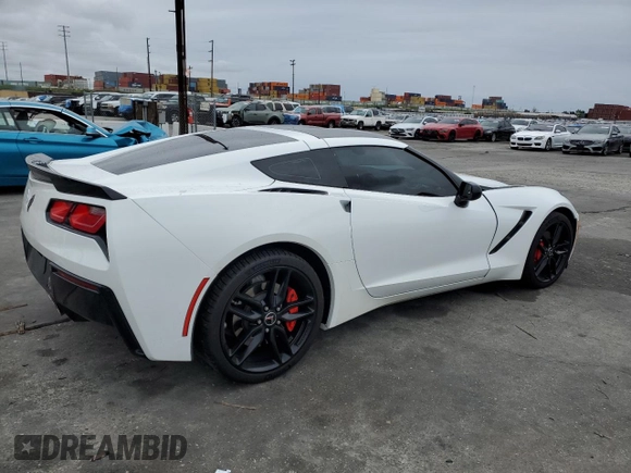 2015 Chevrolet Corvette 3LT with VIN 1G1YE2D75F5118377, listed as a Copart auction lot 48600785 with 52,125 mi miles and Salvage Title. Bid and sale history available at carsss.com. Image 3.