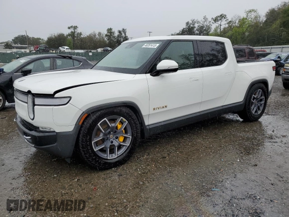 2023 Rivian R1T Adventure with VIN 7FCTGAAA2PN021915, listed as a Copart auction lot 46351415 with Not Provided miles and Non Repairable. Bid and sale history available at carsss.com. Image 1.