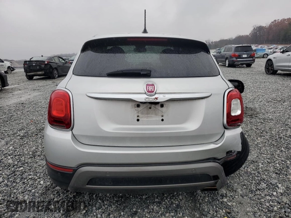 2016 FIAT 500X Trekking Plus with VIN ZFBCFXET1GP377528, listed as a Copart auction lot 83615184 with 112,183 mi miles and Salvage title. Bid and sale history available at DreamBid. Image 6.