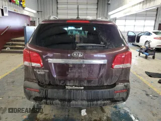 2012 Kia Sorento LX with VIN 5XYKT3A20CG256235, listed as a Copart auction lot 46143685 with 235,582 mi miles and Non Repairable. Bid and sale history available at carsss.com. Image 6.