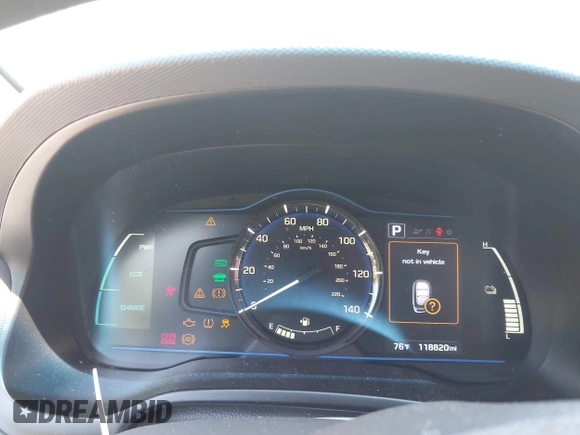 2019 Hyundai Ioniq Blue z VIN KMHC65LCXKU179508, wystawiony jako IAAI lot #42137390 z przebiegiem 118 820 mil mil oraz . Historia ofert i sprzedaży dostępna na DreamBid. Obrazek 7.