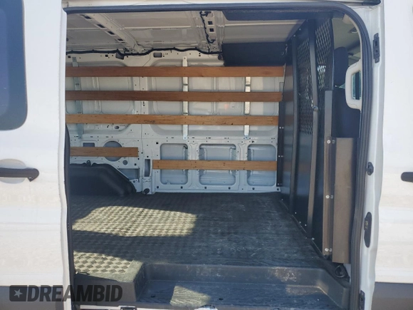 2018 Ford Transit with VIN 1FTYR1YM7JKB32779, listed as a Copart auction lot 55868195 with 112,354 mi miles and Salvage title. Bid and sale history available at DreamBid. Image 11.