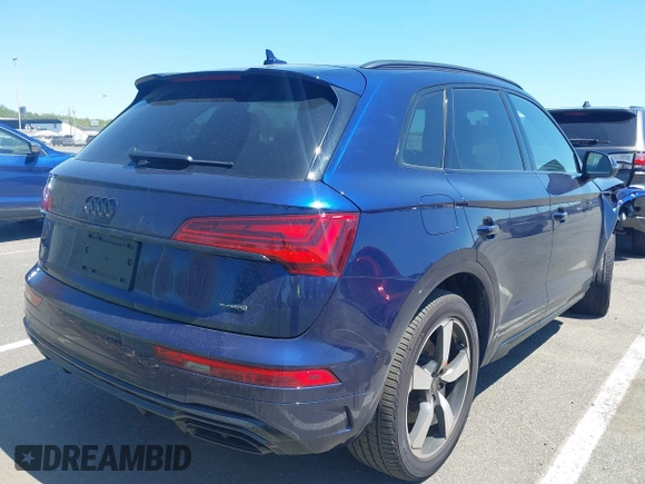 2024 Audi Q5 S line Premium Plus with VIN WA1EAAFY2R2096702, listed as a IAAI auction lot 42138912 with 10,500 mi miles and . Bid and sale history available at DreamBid. Image 4.