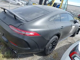 2019 Mercedes-Benz AMG GT with VIN WDD7X6BB6KA007629, listed as a IAAI auction lot 41782028 with 69,815 mi miles. Bid and sale history available at carsss.com. Image 4.