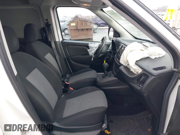 2021 Ram ProMaster City Cargo Tradesman with VIN ZFBHRFAB2M6T43801, listed as a IAAI auction lot 41312105 with 44,022 mi miles and . Bid and sale history available at DreamBid. Image 5.