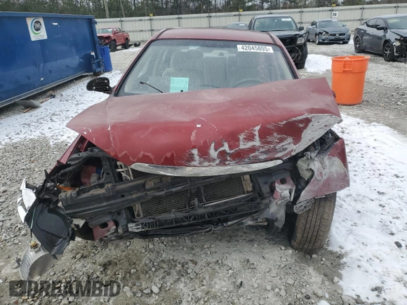 2008 Kia Spectra SX with VIN KNAFE121385554846, listed as a Copart auction lot 42045805 with 175,781 mi miles and Salvage Title. Bid and sale history available at carsss.com. Image 5.