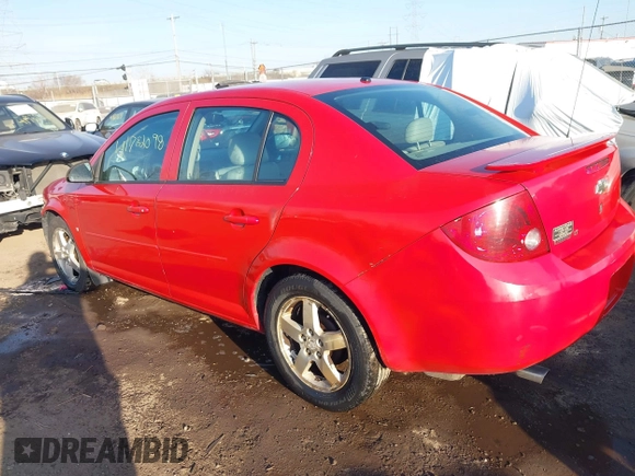 2007 Chevrolet Cobalt LT with VIN 1G1AL55FX77213943, listed as a IAAI auction lot 41782098 with 205,208 mi miles and . Bid and sale history available at DreamBid. Image 3.