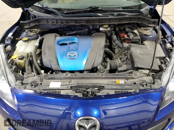 2012 Mazda 3 i Grand Touring with VIN JM1BL1M74C1648789, listed as a Copart auction lot 50654235 with 114,037 mi miles and Salvage Title. Bid and sale history available at DreamBid. Image 13.