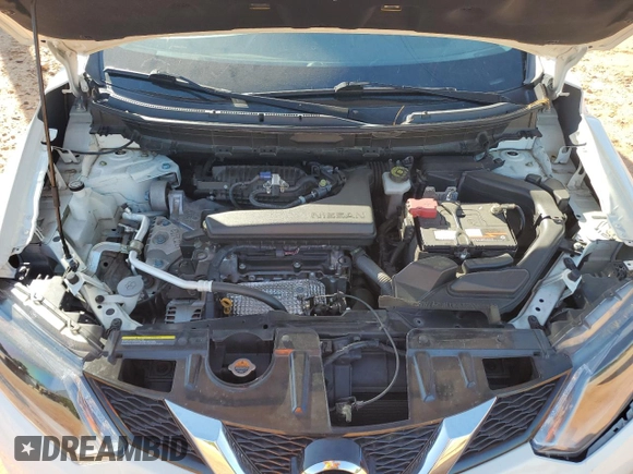 2016 Nissan Rogue SV with VIN JN8AT2MT5GW020414, listed as a Copart auction lot 52334525 with 91,969 mi miles and Salvage Title. Bid and sale history available at carsss.com. Image 14.