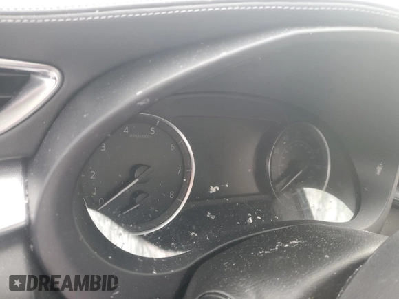 2021 Infiniti QX50 Luxe with VIN 3PCAJ5BB0MF114729, listed as a Copart auction lot 45932295 with Not Provided miles and Salvage Title. Bid and sale history available at DreamBid. Image 9.