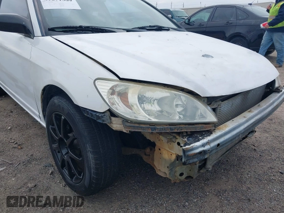 2005 Honda Civic Cpe LX with VIN 1HGEM22595L051891, listed as a IAAI auction lot 41271309 with 146,060 mi miles. Bid and sale history available at carsss.com. Image 17.