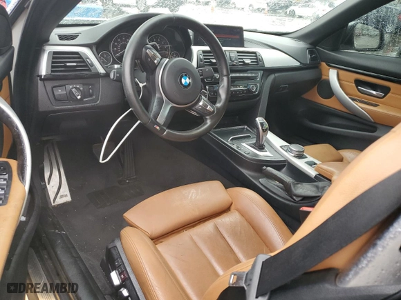 2018 BMW 4 Series 430i with VIN WBA4Z1C55JEC58779, listed as a Copart auction lot 42776925 with 114,683 mi miles and Salvage Title. Bid and sale history available at carsss.com. Image 8.