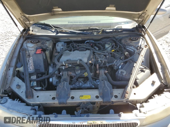 2001 Buick Century Custom with VIN 2G4WS52J411330586, listed as a Copart auction lot 76025504 with 93,405 mi miles and Salvage Title. Bid and sale history available at carsss.com. Image 12.