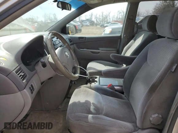2006 Toyota Sienna LE with VIN 5TDBA23C96S058878, listed as a Copart auction lot 49592305 with 316,142 mi miles and Clean Title. Bid and sale history available at carsss.com. Image 7.