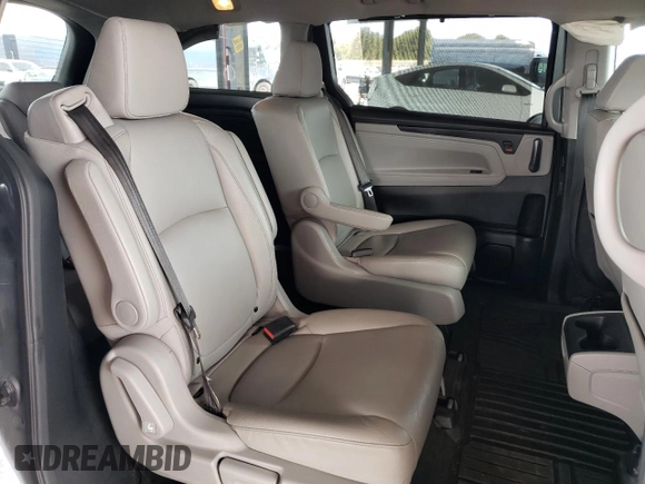 2022 Honda Odyssey EX-L с VIN 5FNRL6H79NB040847, выставлен на аукционе Copart как лот 48976685 с пробегом 62 045 миль миль и Списание • Salvage title. История ставок и продаж доступна на DreamBid. Изображение 11.