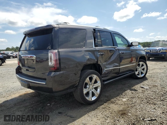 2017 GMC Yukon Denali with VIN 1GKS2CKJ3HR360319, listed as a Copart auction lot 70051014 with 127,896 mi miles and Salvage Title. Bid and sale history available at carsss.com. Image 3.