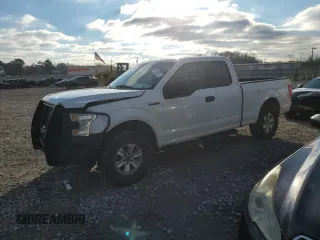 2017 Ford F-150 XL with VIN 1FTEX1CF3HFB35523, listed as a Copart auction lot 41364225 with 151,518 mi miles and Salvage Title. Bid and sale history available at carsss.com. Image 1.