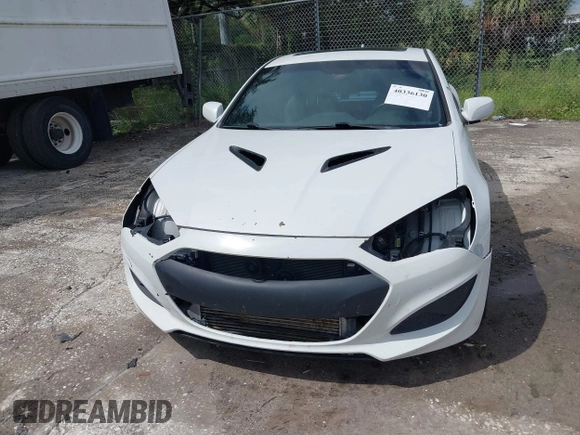2013 Hyundai Genesis Coupe R-Spec with VIN KMHHT6KD0DU090273, listed as a IAAI auction lot 41304908 with 177,650 mi miles and . Bid and sale history available at DreamBid. Image 6.