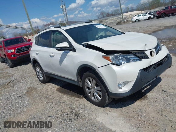 2014 Toyota RAV4 Limited with VIN 2T3DFREVXEW147700, listed as a IAAI auction lot 41962195 with 172,977 mi miles. Bid and sale history available at carsss.com. Image 1.