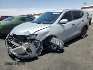 2017 Nissan Rogue S with VIN KNMAT2MT6HP550107, listed as a Copart auction lot 61982755 with 107,693 mi miles and Salvage title. Bid and sale history available at DreamBid. Image 1.