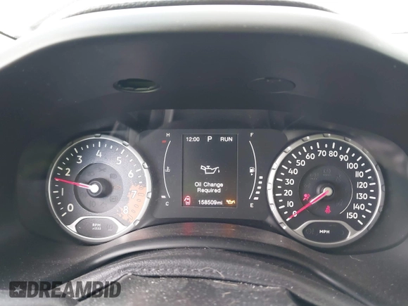 2015 Jeep Renegade Latitude with VIN ZACCJABT9FPB46231, listed as a IAAI auction lot 40805225 with 158,509 mi miles. Bid and sale history available at carsss.com. Image 7.