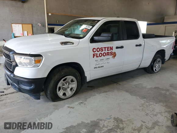 2021 Ram 1500 Tradesman with VIN 1C6RRFCG6MN671651, listed as a Copart auction lot 69068294 with 118,949 mi miles and Salvage title. Bid and sale history available at DreamBid. Image 1.