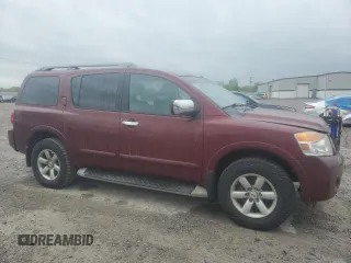 2011 Nissan Armada Platinum z VIN 5N1AA0NC7BN616705, wystawiony jako Copart lot #56885475 z przebiegiem 203 584 mil mil oraz Tytuł czysty. Historia ofert i sprzedaży dostępna na DreamBid. Obrazek 4.