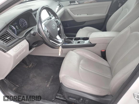 2018 Hyundai Sonata Hybrid Limited with VIN KMHE34L31JA078496, listed as a Copart auction lot 53754194 with 96,918 mi miles and Salvage Title. Bid and sale history available at carsss.com. Image 7.