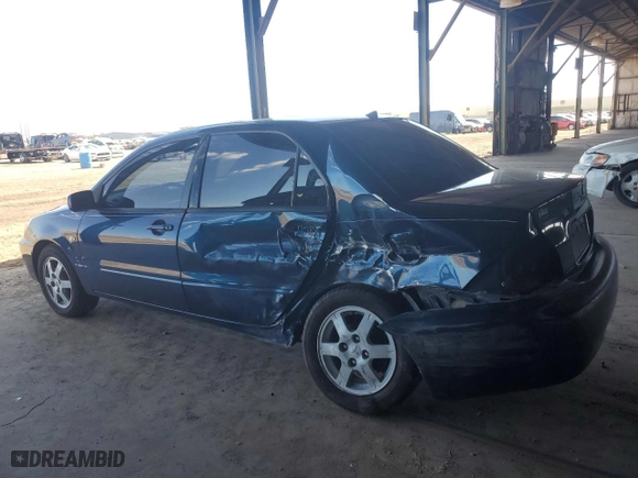 2004 Mitsubishi Lancer LS with VIN JA3AJ36E34U021640, listed as a Copart auction lot 72087834 with 123,951 mi miles and Salvage Title. Bid and sale history available at carsss.com. Image 2.