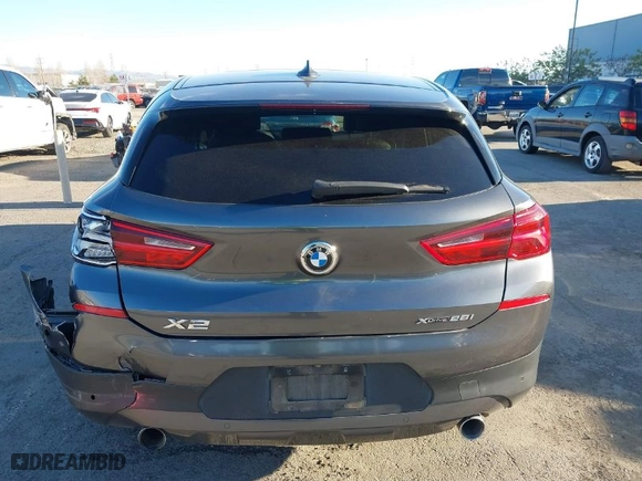 2018 BMW X2 xDrive28i with VIN WBXYJ5C31JEF73017, listed as a IAAI auction lot 41330406 with NaN miles. Bid and sale history available at carsss.com. Image 16.