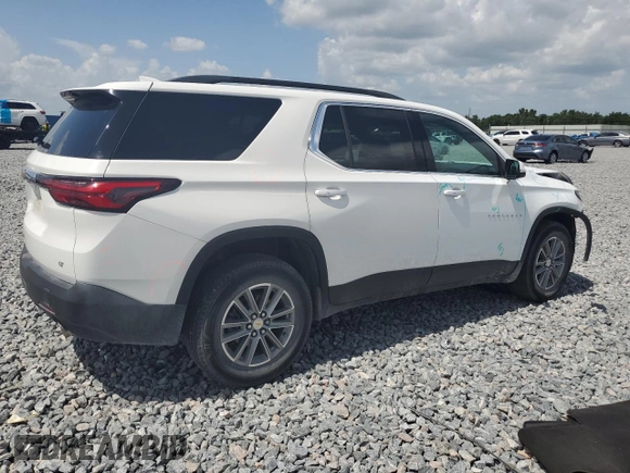 2022 Chevrolet Traverse LT Cloth with VIN 1GNERGKW2NJ124270, listed as a Copart auction lot 59809325 with 40,500 mi miles and Salvage title. Bid and sale history available at DreamBid. Image 3.