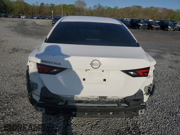 2024 Nissan Sentra S with VIN 3N1AB8BV8RY215556, listed as a Copart auction lot 51447165 with 36,104 mi miles and Salvage Title. Bid and sale history available at DreamBid. Image 6.
