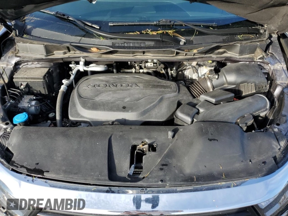 2022 Honda Odyssey EX-L with VIN 5FNRL6H74NB060729, listed as a Copart auction lot 46912765 with 41,023 mi miles and Salvage Title. Bid and sale history available at DreamBid. Image 12.