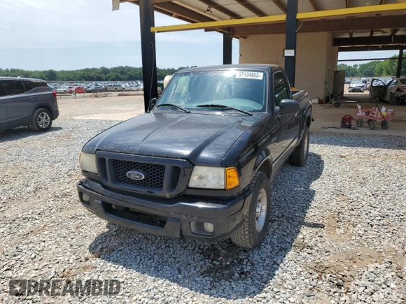 2004 Ford Ranger XL with VIN 1FTYR10U84PA61966, listed as a Copart auction lot 57134865 with 149,053 mi miles and Clean title. Bid and sale history available at DreamBid. Image 5.