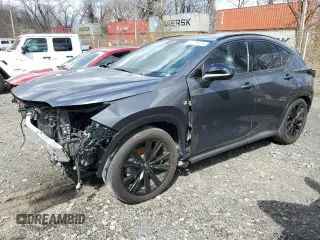 2024 Lexus NX with VIN 2T2KGCEZ7RC047487, listed as a Copart auction lot 53423975 with 9,730 mi miles and Salvage Title. Bid and sale history available at carsss.com. Image 1.