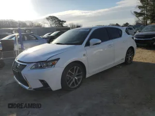 2017 Lexus CT with VIN JTHKD5BHXH2293143, listed as a Copart auction lot 47256585 with 51,368 mi miles and Salvage Title. Bid and sale history available at carsss.com. Image 1.
