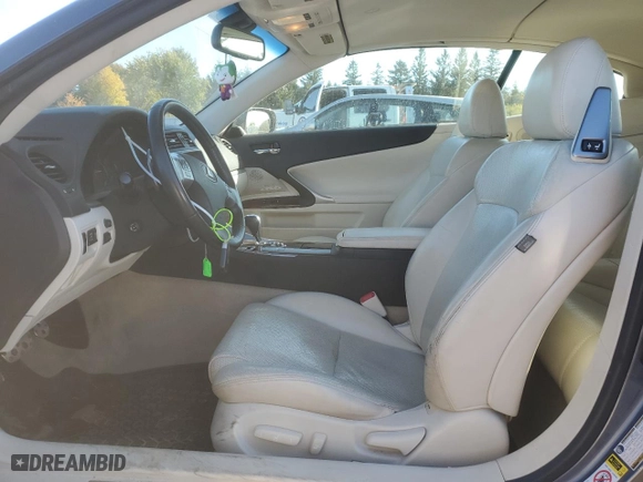 2012 Lexus IS 250C with VIN JTHFF2C22C2525814, listed as a Copart auction lot 76706134 with 176,044 mi miles and Salvage Title. Bid and sale history available at carsss.com. Image 7.