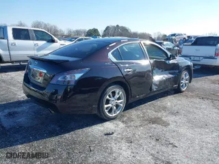 2013 Nissan Maxima 3.5 S with VIN 1N4AA5AP6DC818420, listed as a IAAI auction lot 41261201 with 86,330 mi miles. Bid and sale history available at carsss.com. Image 4.