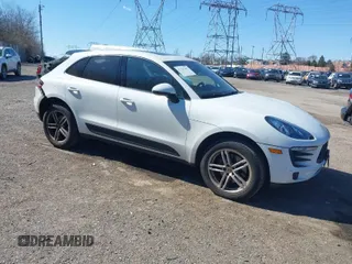 2018 Porsche Macan with VIN WP1AA2A58JLB13832, listed as a IAAI auction lot 41727902 with 46,656 mi miles. Bid and sale history available at carsss.com. Image 1.