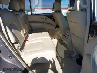 2015 Infiniti QX80 with VIN JN8AZ2NC3F9370537, listed as a IAAI auction lot 41492839 with 137,129 mi miles. Bid and sale history available at carsss.com. Image 8.