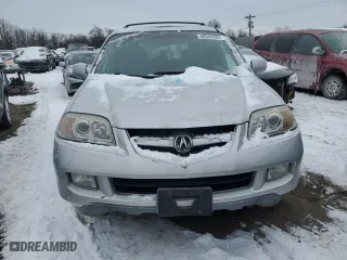 2005 Acura MDX Touring with VIN 2HNYD18665H540018, listed as a Copart auction lot 88942935 with 0 mi miles and Salvage Title. Bid and sale history available at carsss.com. Image 5.