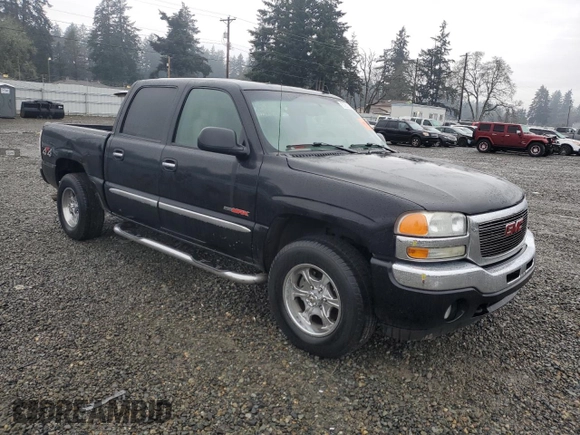 2006 GMC Sierra 1500 SLT with VIN 2GTEK13N061279895, listed as a Copart auction lot 87251354 with 210,460 mi miles and Salvage Title. Bid and sale history available at carsss.com. Image 4.