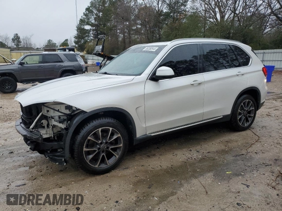 2015 BMW X5 sDrive35i with VIN 5UXKR2C5XF0H34849, listed as a Copart auction lot 86350544 with 96,681 mi miles and Salvage Title. Bid and sale history available at carsss.com. Image 1.