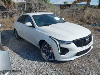 2020 Cadillac CT4 Sport with VIN 1G6DC5RK5L0138599, listed as a IAAI auction lot 41565604 with 32,322 mi miles. Bid and sale history available at carsss.com. Image 1.