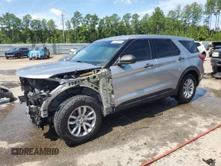 2021 Ford Explorer with VIN 1FMSK7BH3MGA32478, listed as a Copart auction lot 61994974 with 84,160 mi miles and Salvage Title. Bid and sale history available at carsss.com. Image 1.