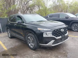2023 Hyundai Santa Fe SEL with VIN 5NMS24AJ4PH628025, listed as a IAAI auction lot 41956750 with 54,002 mi miles. Bid and sale history available at carsss.com. Image 1.